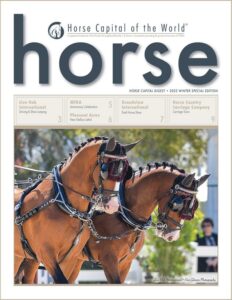 Horse Capital Digest Cover Photo Winter 2023 Edition