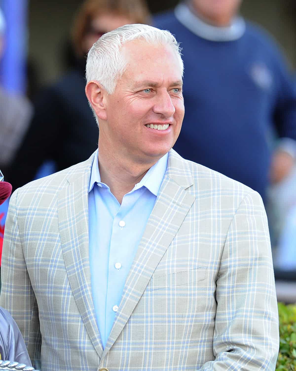 Headshot taken of trainer Todd Pletcher trackside. (Photo: ©Coglianese)