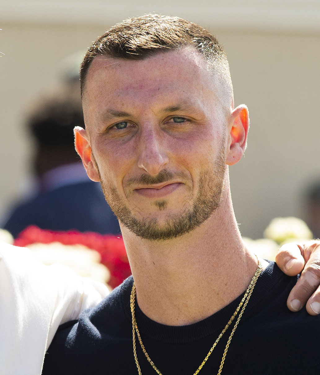 Trackside headshot of trainer Sam Wilenski. (Photo: ©Benoit)